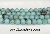 CAA5421 15.5 inches 14mm round agate gemstone beads