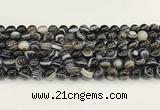 CAA5424 15.5 inches 8mm round agate gemstone beads