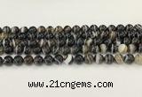 CAA5429 15.5 inches 10mm round agate gemstone beads