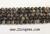 CAA5433 15.5 inches 12mm round agate gemstone beads