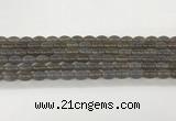 CAA5452 15.5 inches 8*12mm rice agate gemstone beads