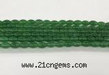 CAA5454 15.5 inches 8*12mm rice agate gemstone beads