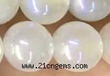 CAA5826 15 inches 10mm round AB-color agate beads