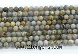 CAA6121 15.5 inches 6mm round bamboo leaf agate gemstone beads