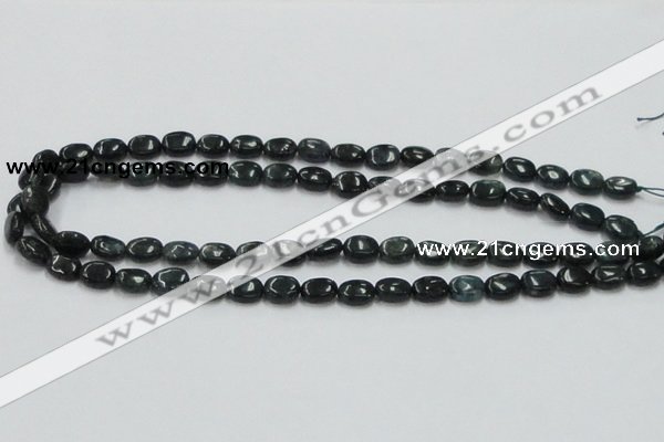 CAB126 15.5 inches 8*10mm oval moss agate gemstone beads wholesale