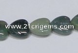 CAB407 15.5 inches 14*14mm heart moss agate gemstone beads wholesale