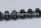 CAB427 15.5 inches 6*12mm bone-shaped moss agate gemstone beads