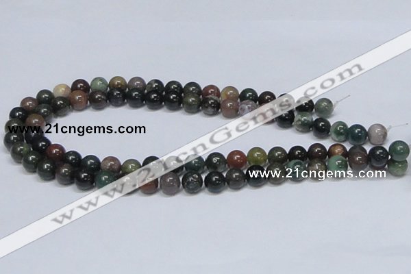 CAB433 15.5 inches 10mm round indian agate gemstone beads wholesale