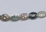 CAB456 15.5 inches 8*10mm oval indian agate gemstone beads wholesale