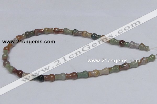 CAB465 15.5 inches 8*12mm vase-shaped indian agate gemstone beads