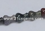 CAB466 15.5 inches 10*14mm vase-shaped indian agate gemstone beads