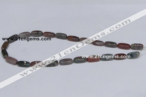 CAB473 15.5 inches 6*8*18mm cuboid indian agate gemstone beads