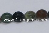 CAB474 15.5 inches 10*12mm star fruit shaped indian agate gemstone beads