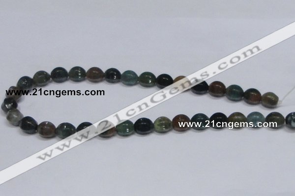 CAB474 15.5 inches 10*12mm star fruit shaped indian agate gemstone beads