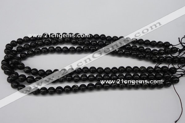 CAE03 15.5 inches 8mm round astrophyllite beads wholesale