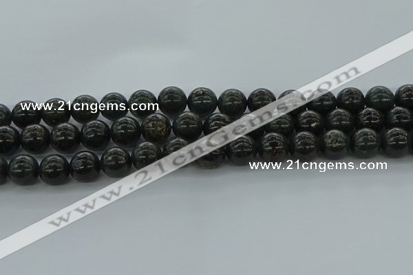 CAE05 15.5 inches 12mm round astrophyllite beads wholesale