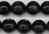 CAE07 15.5 inches 16mm round astrophyllite beads wholesale