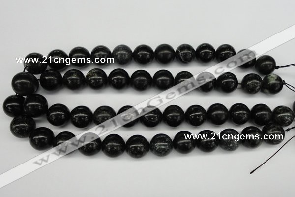 CAE07 15.5 inches 16mm round astrophyllite beads wholesale