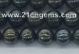 CAE121 15.5 inches 6mm round AB-color astrophyllite beads wholesale