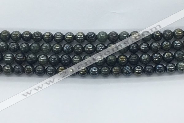 CAE121 15.5 inches 6mm round AB-color astrophyllite beads wholesale