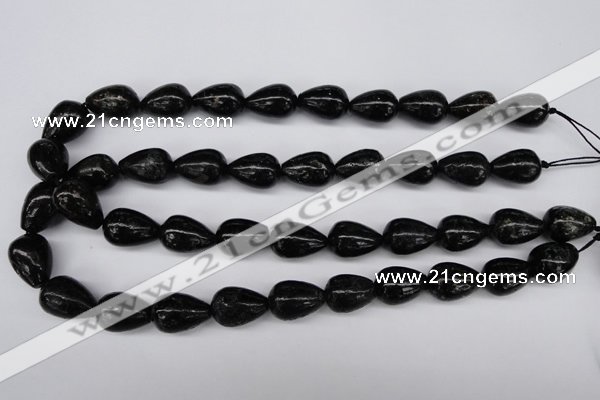 CAE22 15.5 inches 13*18mm teardrop astrophyllite beads wholesale