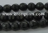 CAE35 15.5 inches 6mm faceted round astrophyllite beads wholesale