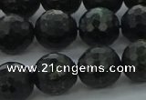 CAE38 15.5 inches 12mm faceted round astrophyllite beads wholesale