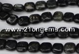 CAE75 15.5 inches 8*8mm square astrophyllite beads wholesale