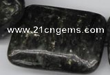 CAE96 15.5 inches 30*40mm rectangle astrophyllite beads wholesale