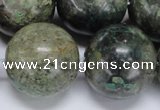 CAF111 15.5 inches 25mm round Africa stone beads wholesale