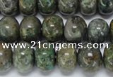 CAF116 15.5 inches 8*12mm rondelle Africa stone beads wholesale