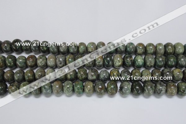 CAF116 15.5 inches 8*12mm rondelle Africa stone beads wholesale