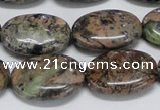 CAF127 15.5 inches 13*18mm oval Africa stone beads wholesale