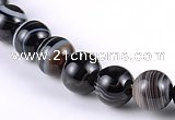 CAG147 Round 8mm madagascar agate gemstone beads Wholesale