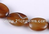 CAG154 15*20mm oval madagascar agate gemstone beads Wholesale