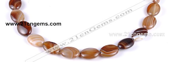 CAG161 13*18mm oval madagascar agate gemstone beads Wholesale