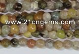 CAG1700 15.5 inches 4mm round rainbow agate beads wholesale