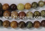 CAG1702 15.5 inches 8mm round rainbow agate beads wholesale