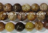 CAG1703 15.5 inches 10mm round rainbow agate beads wholesale