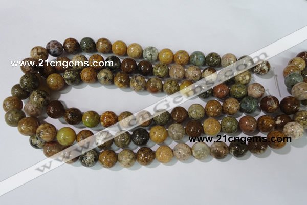 CAG1704 15.5 inches 12mm round rainbow agate beads wholesale