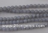 CAG2365 15.5 inches 4mm round blue lace agate beads wholesale