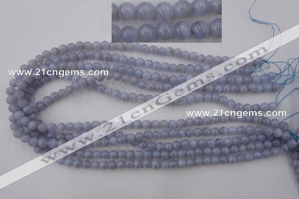 CAG2366 15.5 inches 6mm round blue lace agate beads wholesale