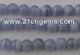 CAG2367 15.5 inches 8mm round blue lace agate beads wholesale