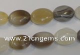 CAG2442 15.5 inches 10*14mm oval Chinese botswana agate beads