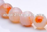 CAG265 15 inch 12mm round agate gemstone beads Wholesale