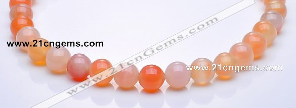 CAG266 15 inch round 13mm agate gemstone beads Wholesale