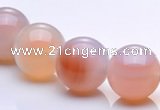 CAG268 16mm round agate gemstone beads Wholesale