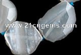 CAG330 rough agate gemstone nugget shape  beads Wholesale