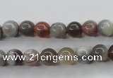 CAG3682 15.5 inches 8mm round botswana agate beads wholesale