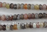 CAG3701 15.5 inches 4*6mm rondelle botswana agate beads wholesale